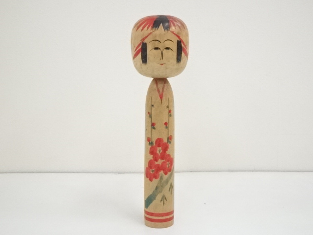 TRADITIONAL JAPANESE CRAFT / KOKESHI DOLL (30.5 cm)/ ARTISAN WORK